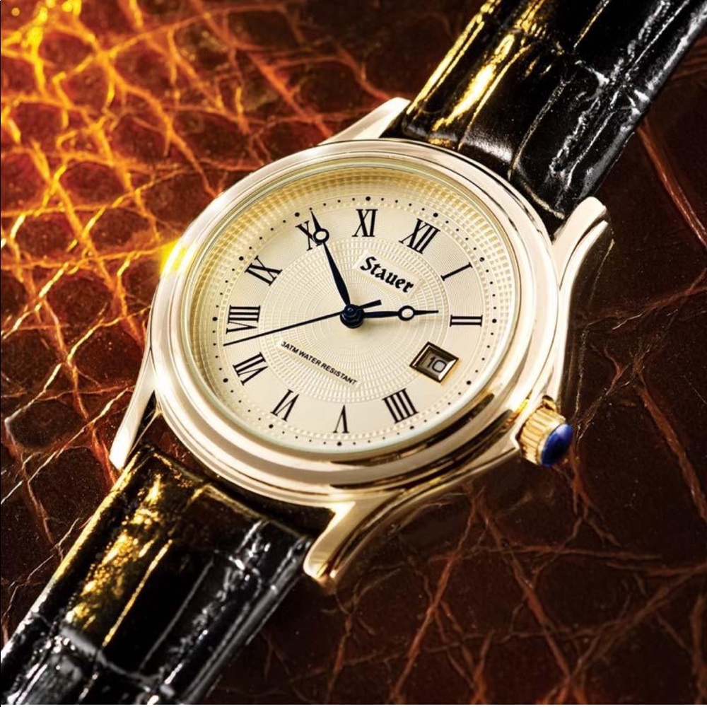Stauer Leather Watch